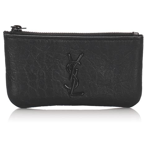 ysl coin pouch|ysl monogram wallet.